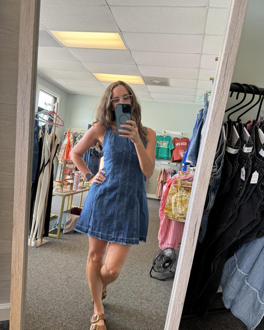 LITTLE DENIM DRESS