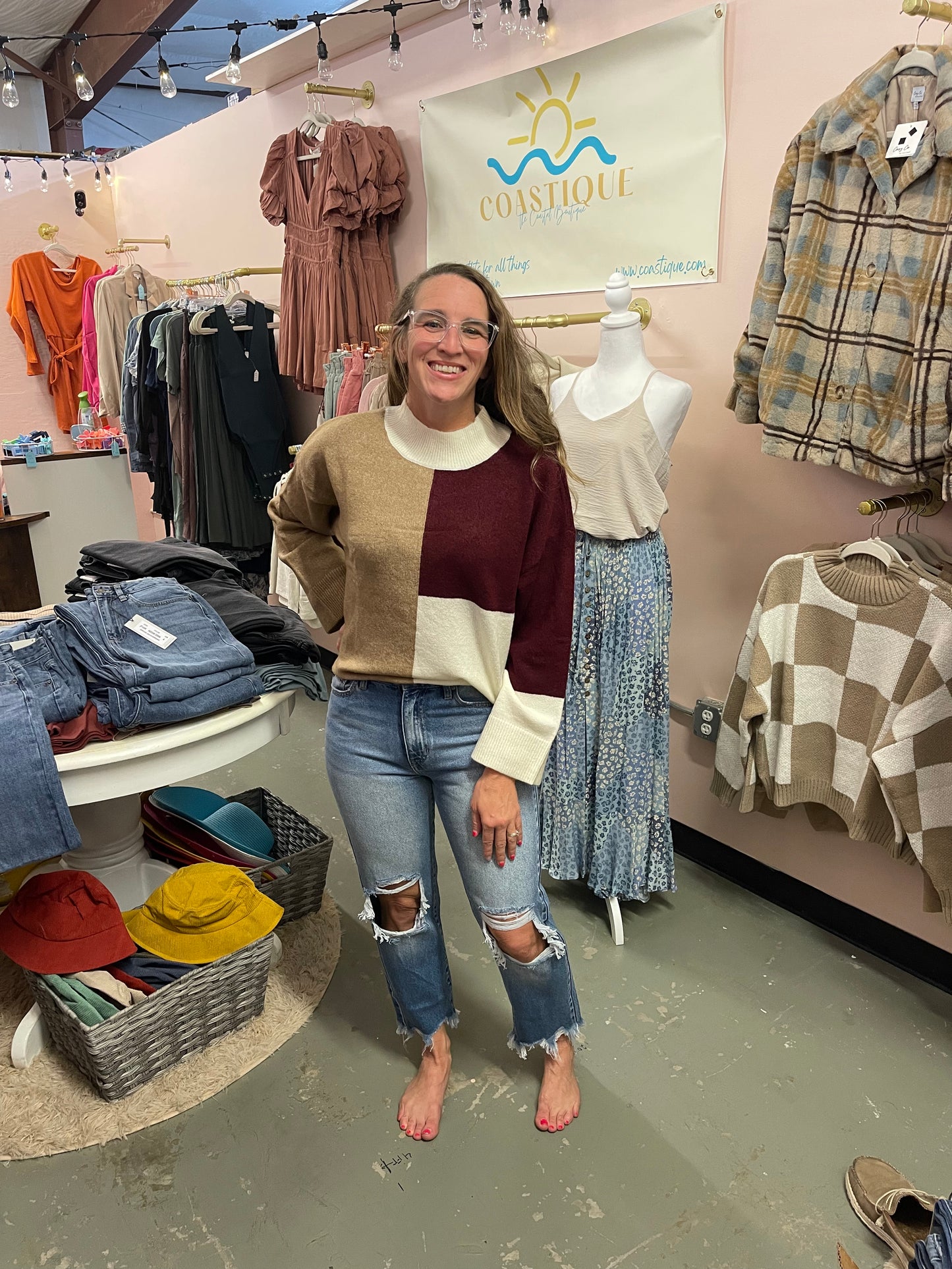 Kancan high rise mom Jean