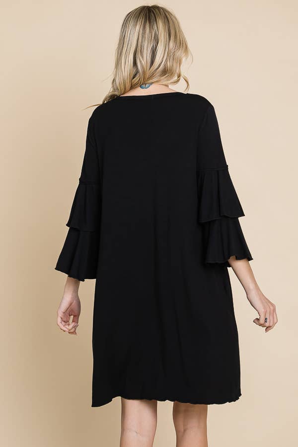 Ruffle TShirt Dress
