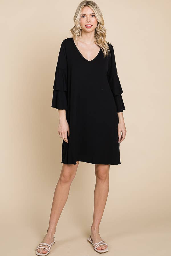 Ruffle TShirt Dress