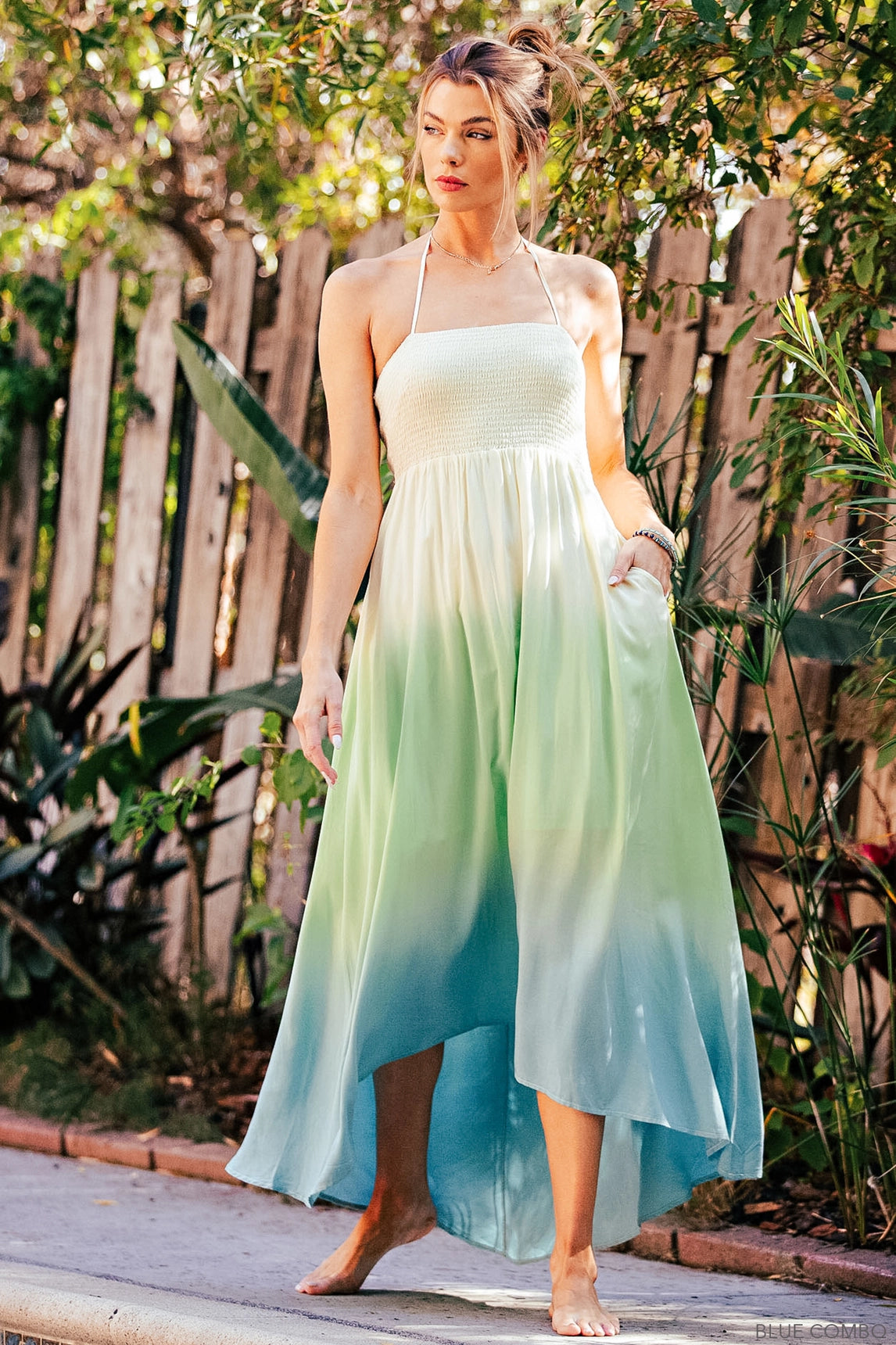 High Low tie dye dress Coastique High Low tie dye dress Coastique