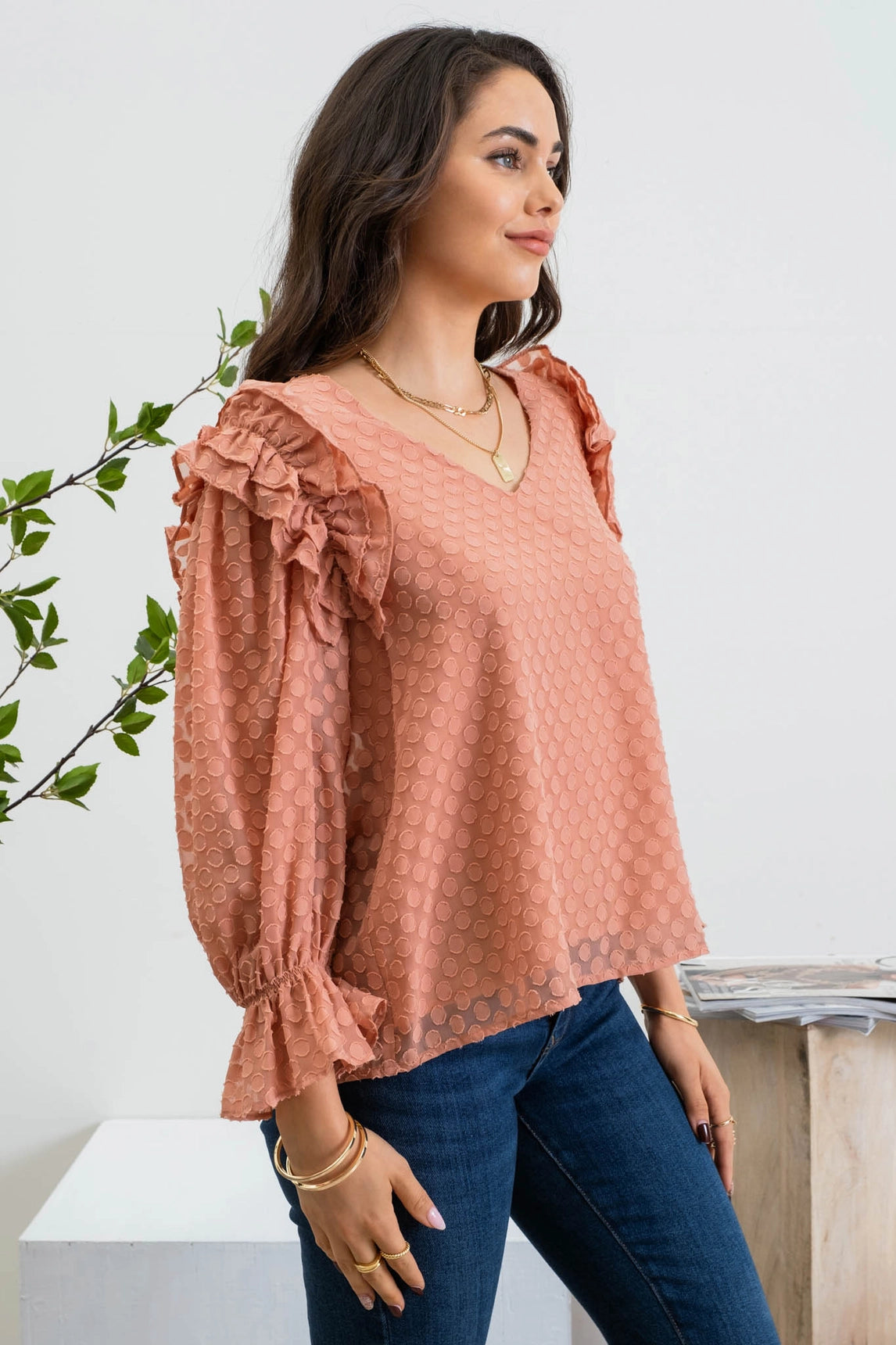 Ruffle Dot