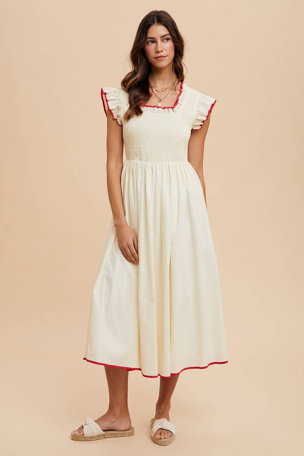 Smock Trim Midi