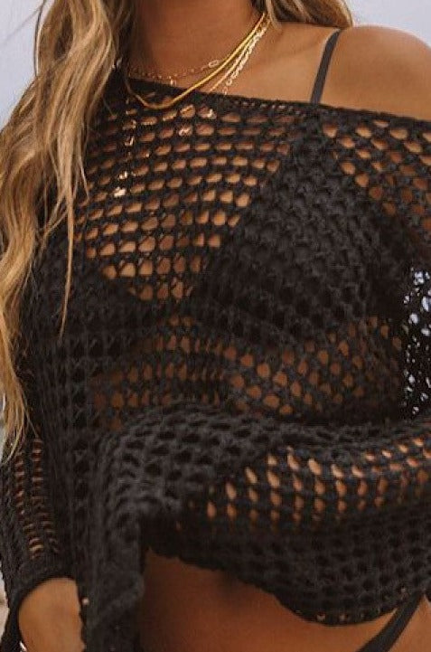 Crochet cover top