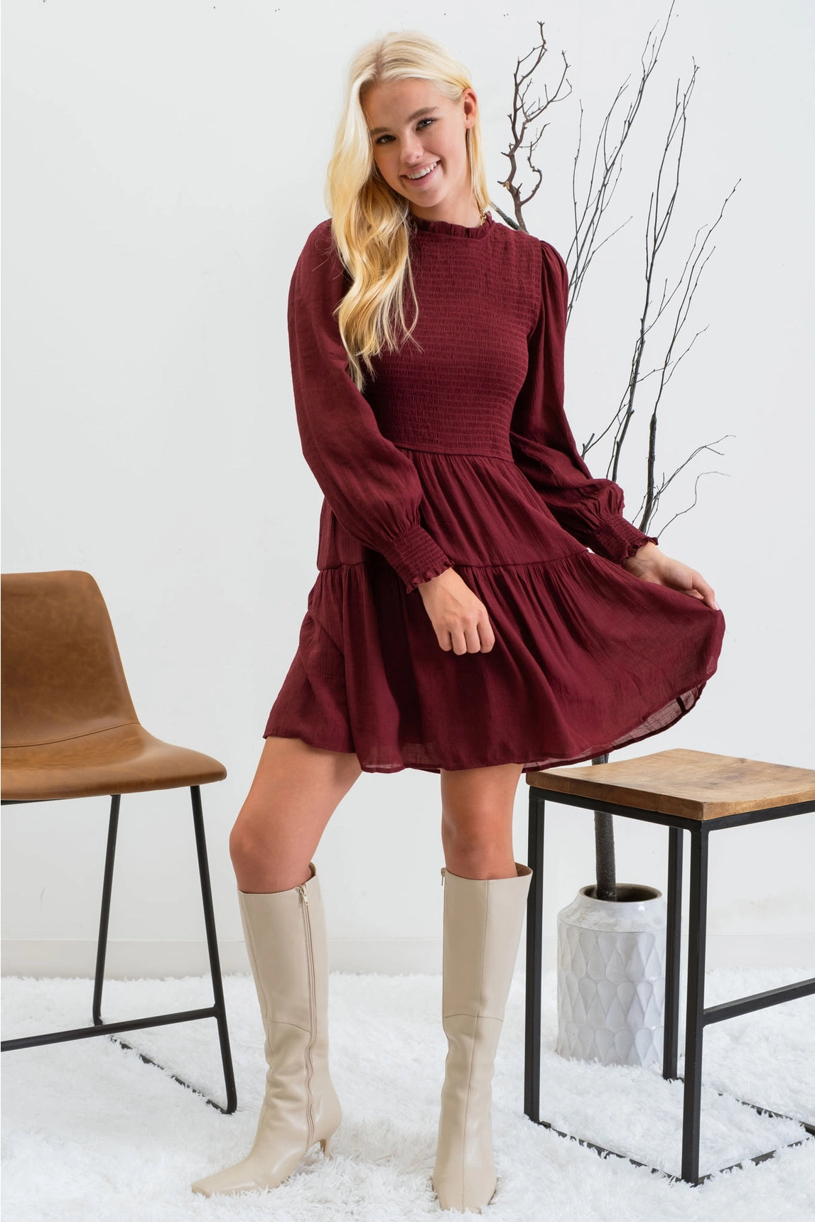 Wine tier dress