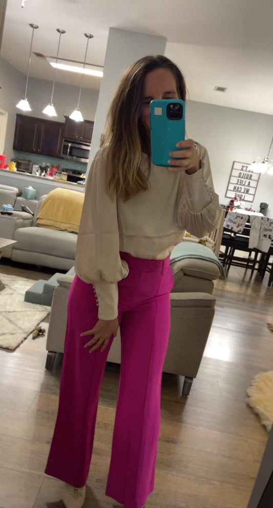 Holly Pants - Magenta