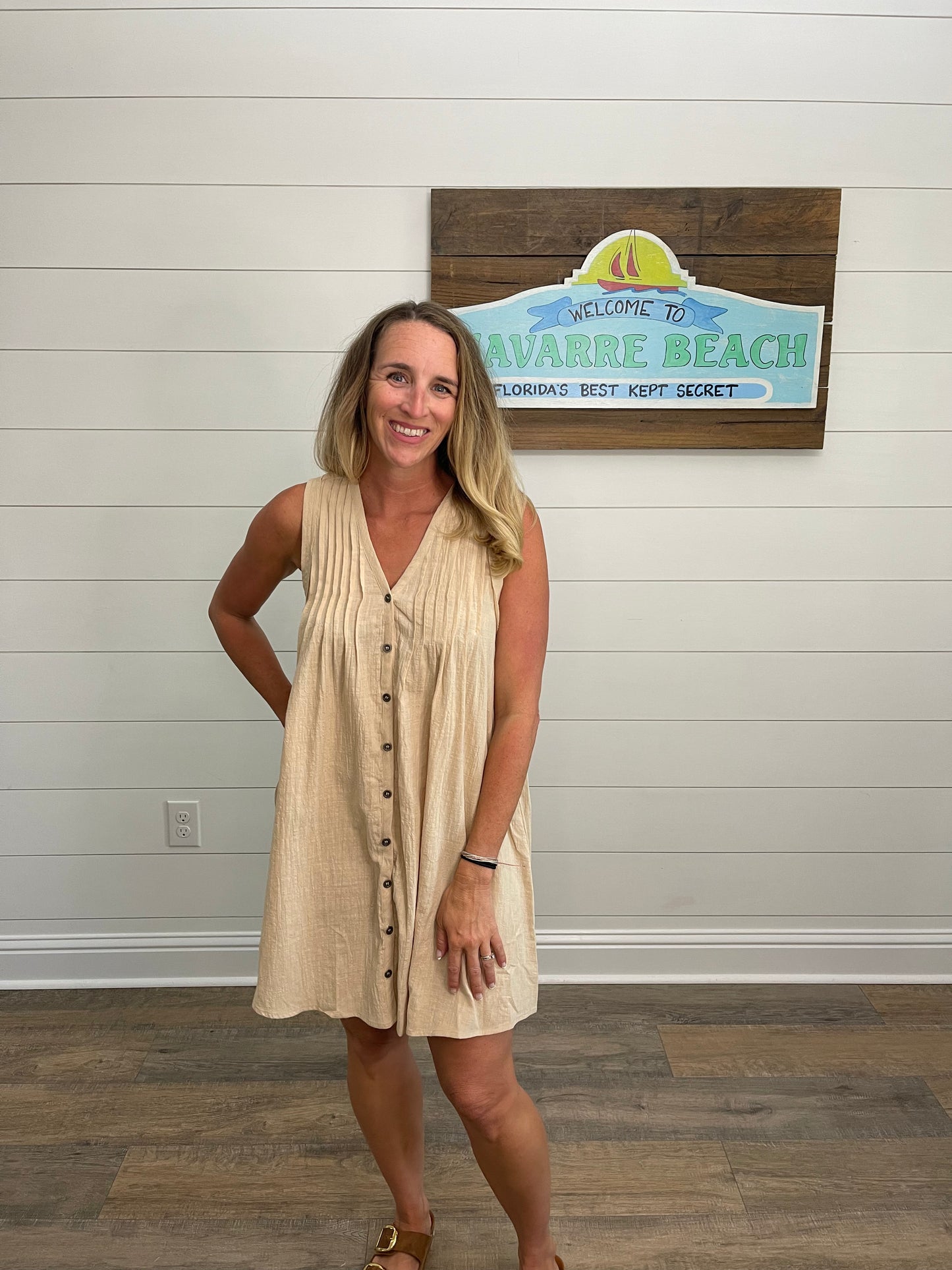 Button up Beach Dress