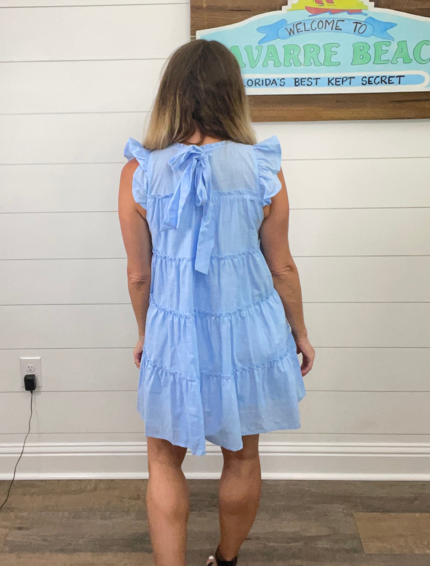 Coastal Babydoll Dress