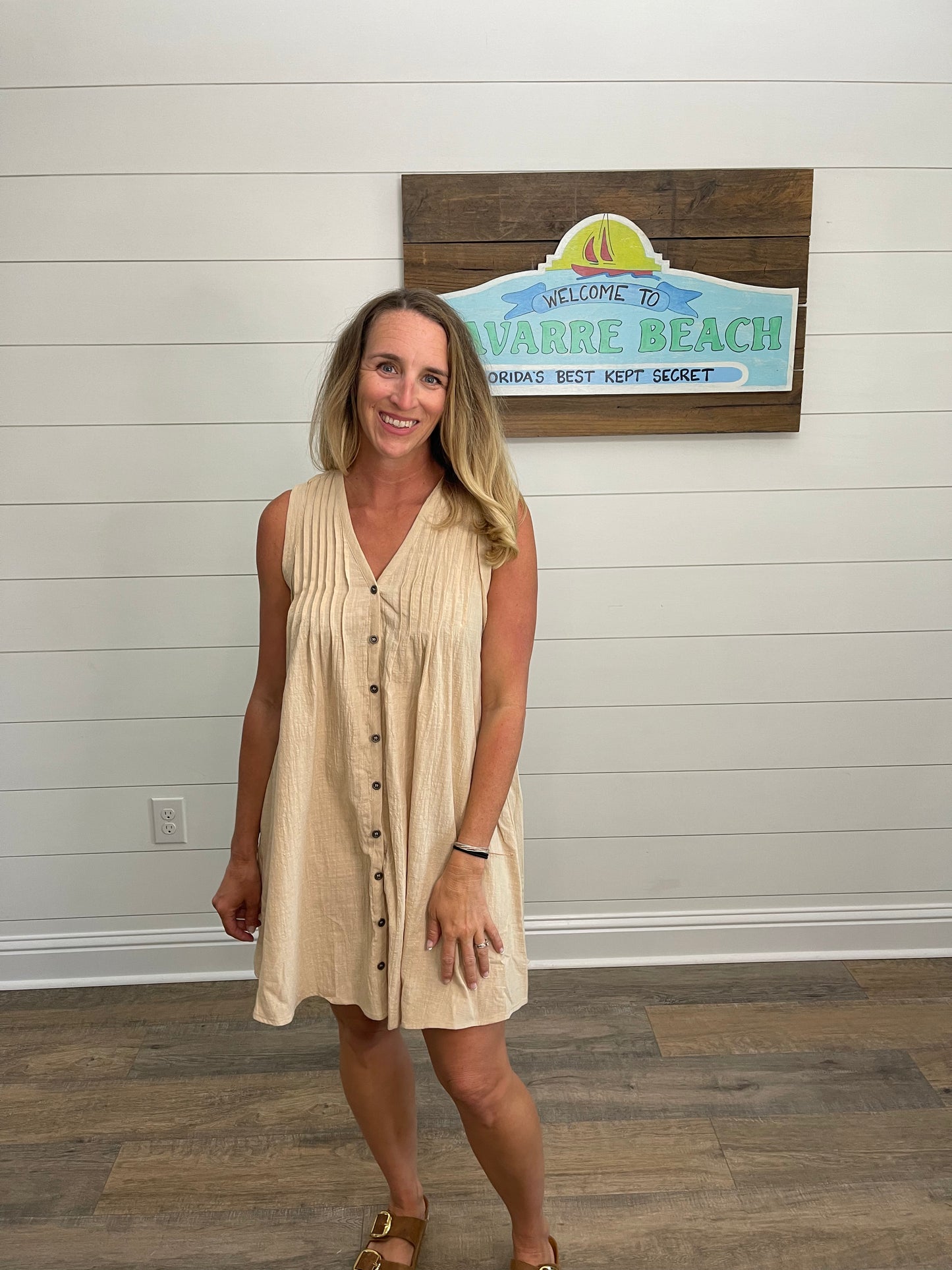 Button up Beach Dress