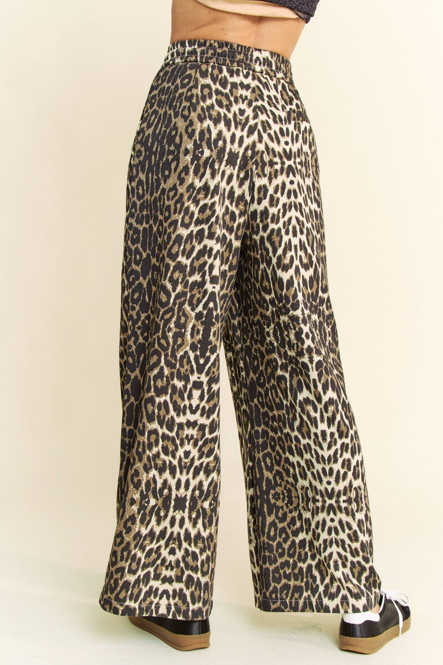 LEOPARD PRINT PANTS