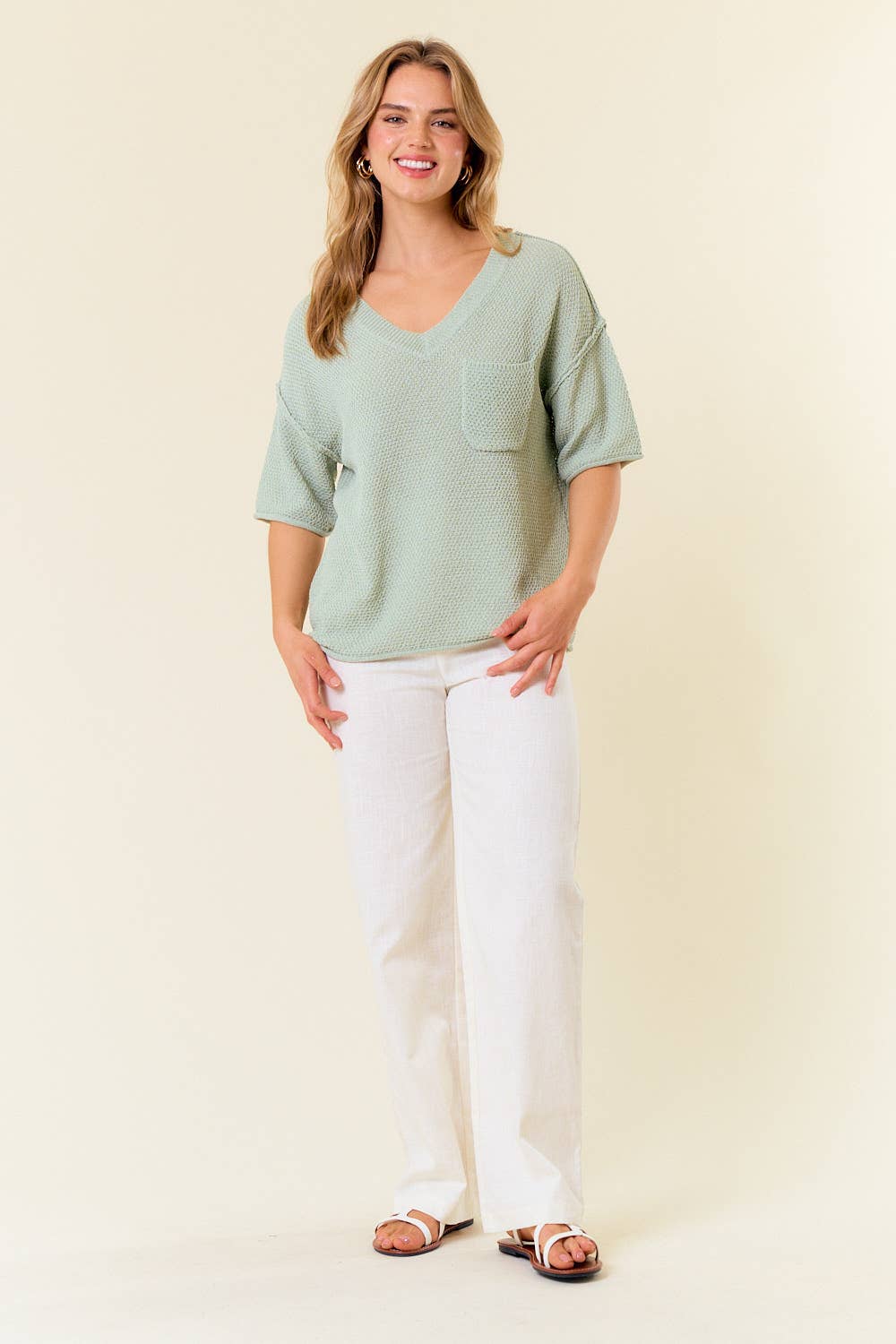 Seafoam Soft Sweater
