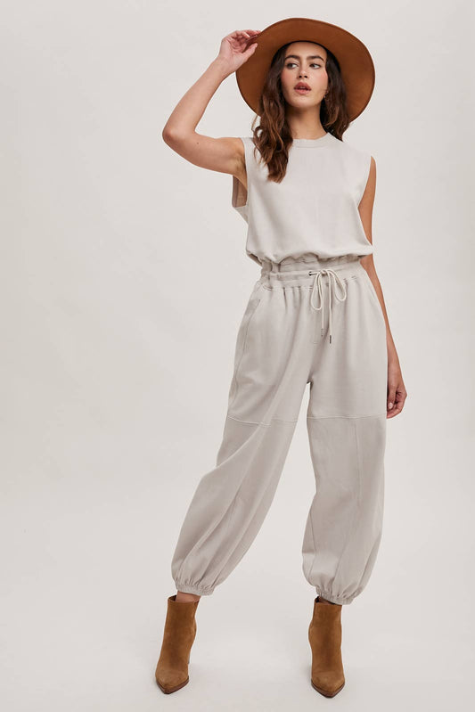 KNIT ACIVE JUMPSUIT