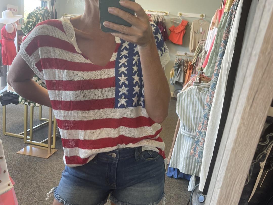 American Flag top