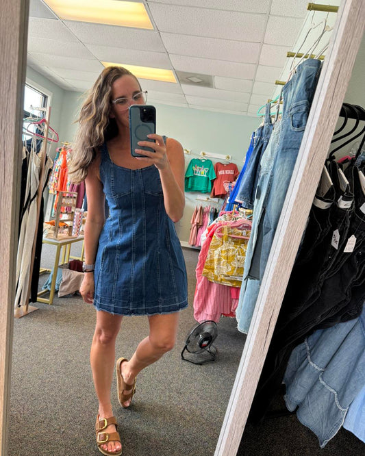 LITTLE DENIM DRESS