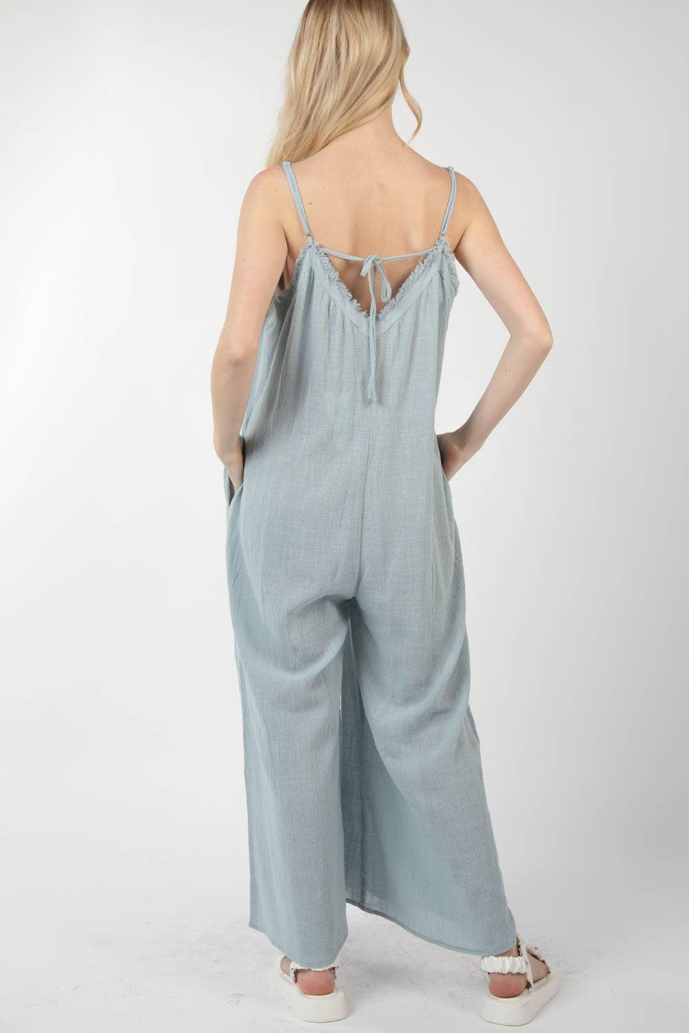 Frayed Jumpsuit