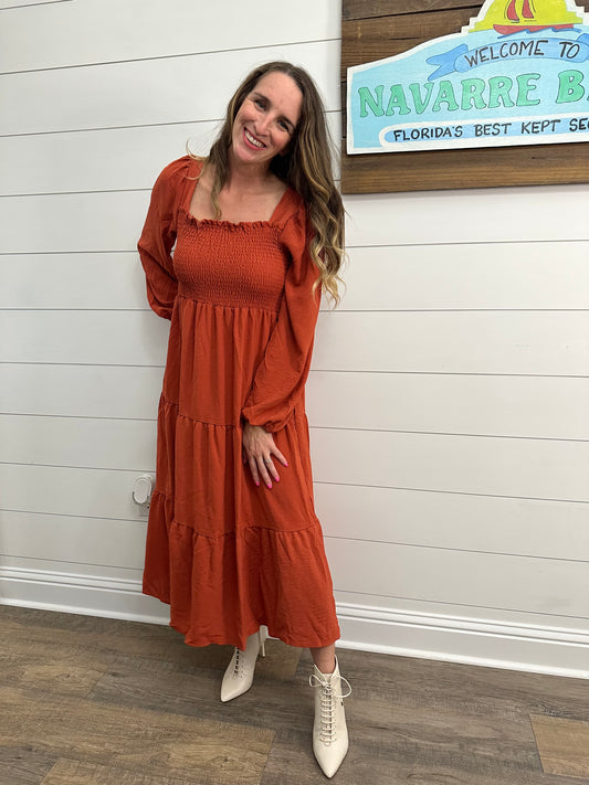 Fall in Dress Midi