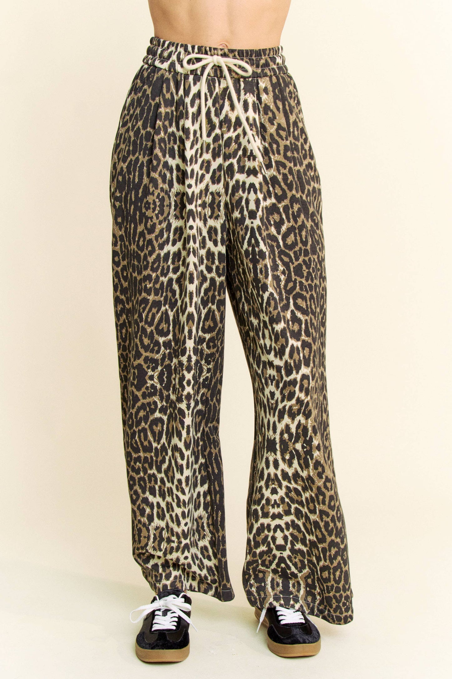 LEOPARD PRINT PANTS