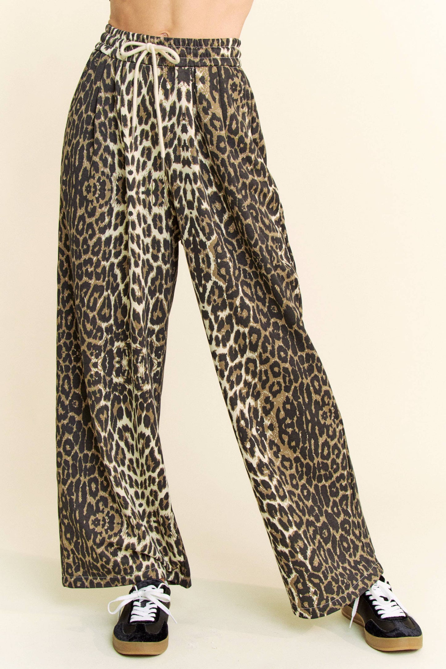 LEOPARD PRINT PANTS