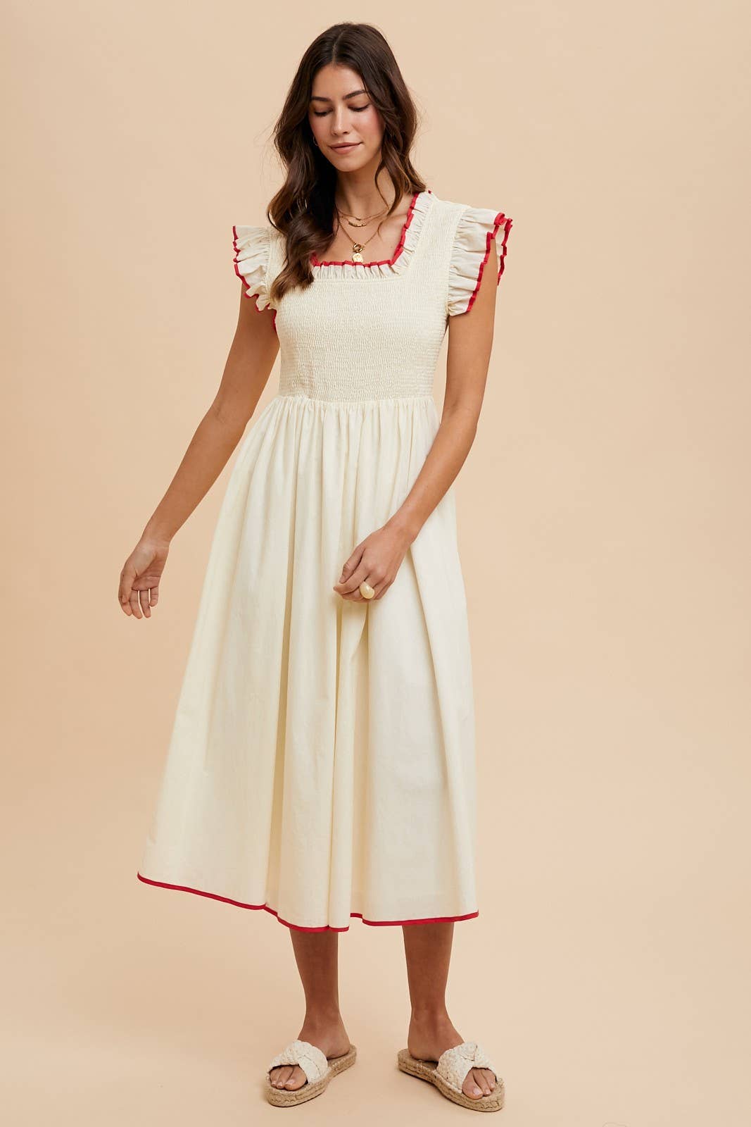 Smock Trim Midi