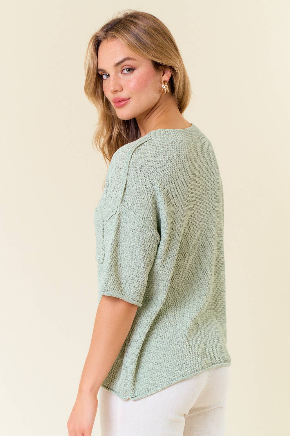 Seafoam Soft Sweater