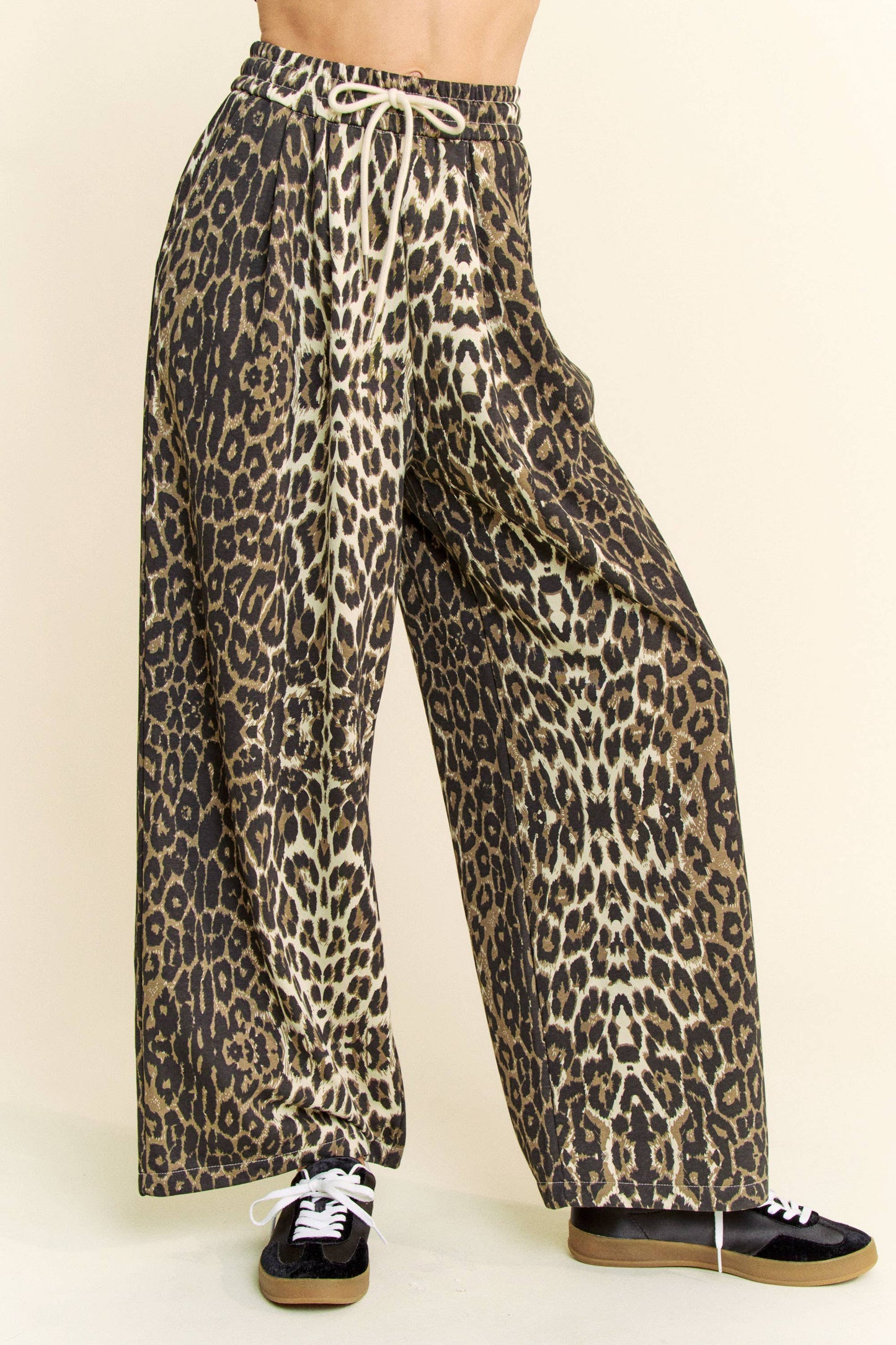 LEOPARD PRINT PANTS