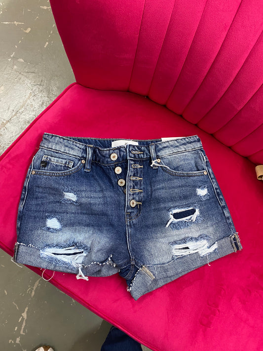 Kancan Cuffed Shorts