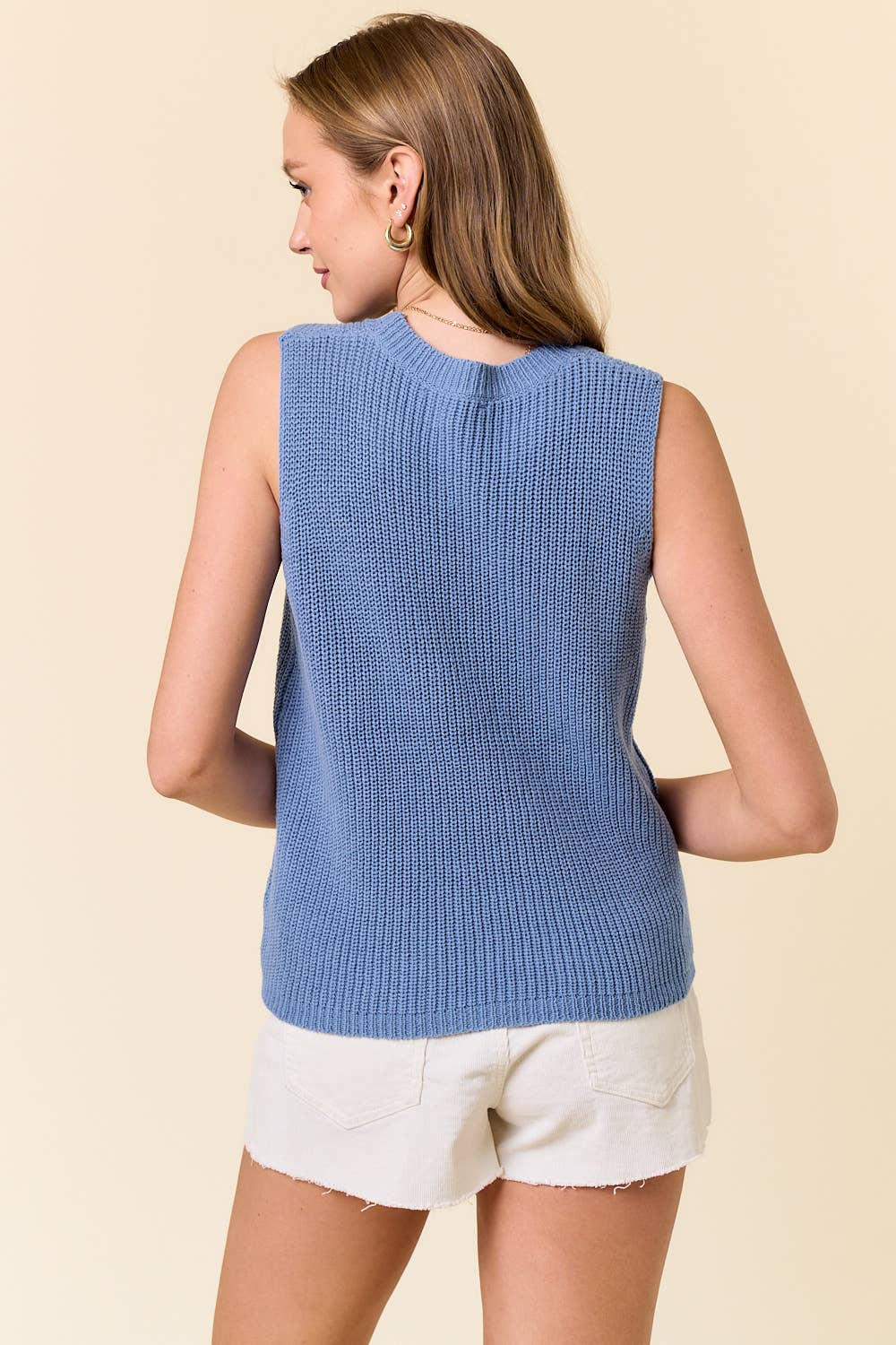 BEACH SWEATER TANK TOP