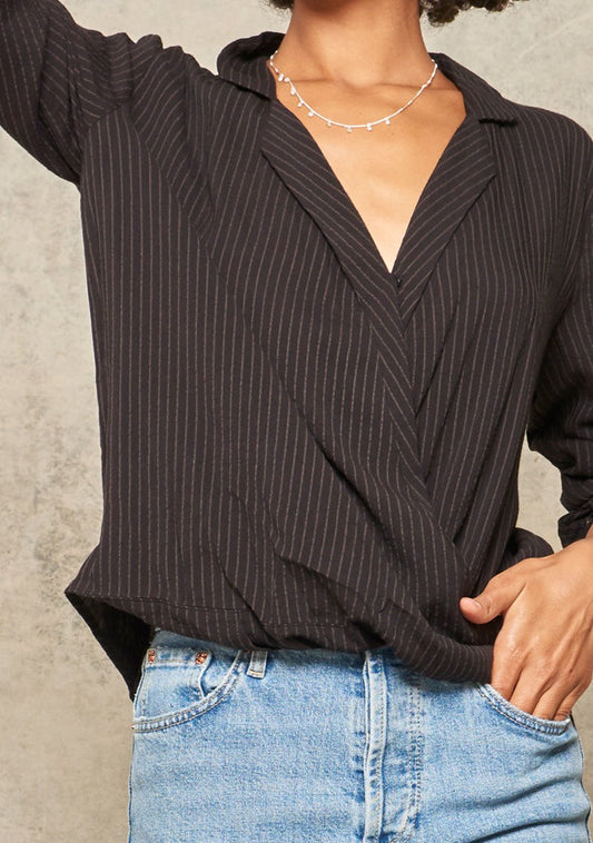 Pinstripe Top