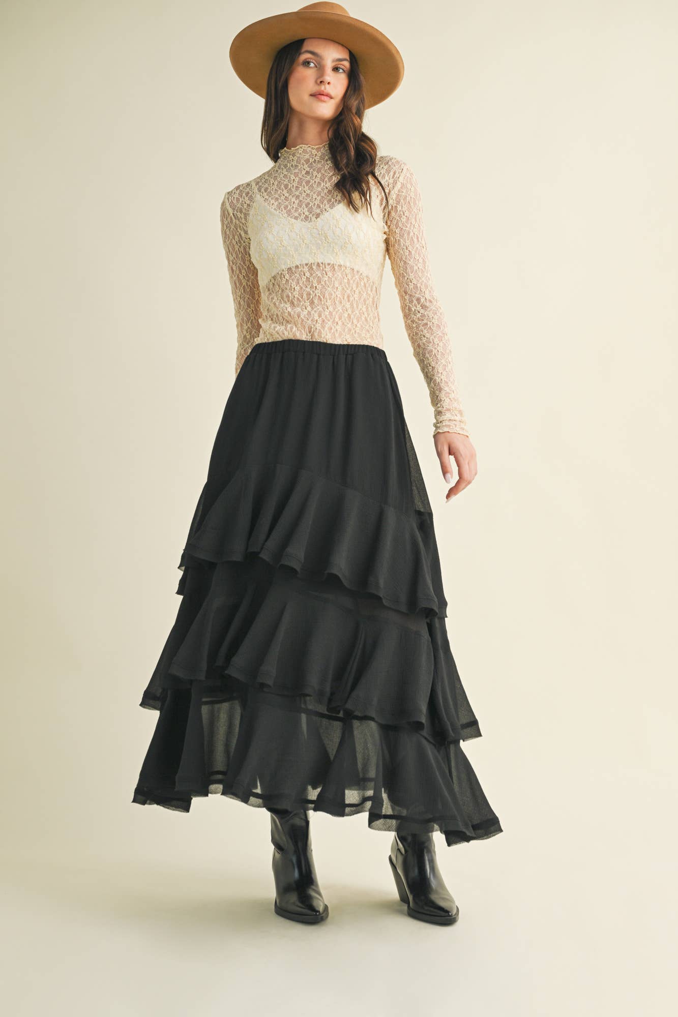 SEE ME LACE TOP