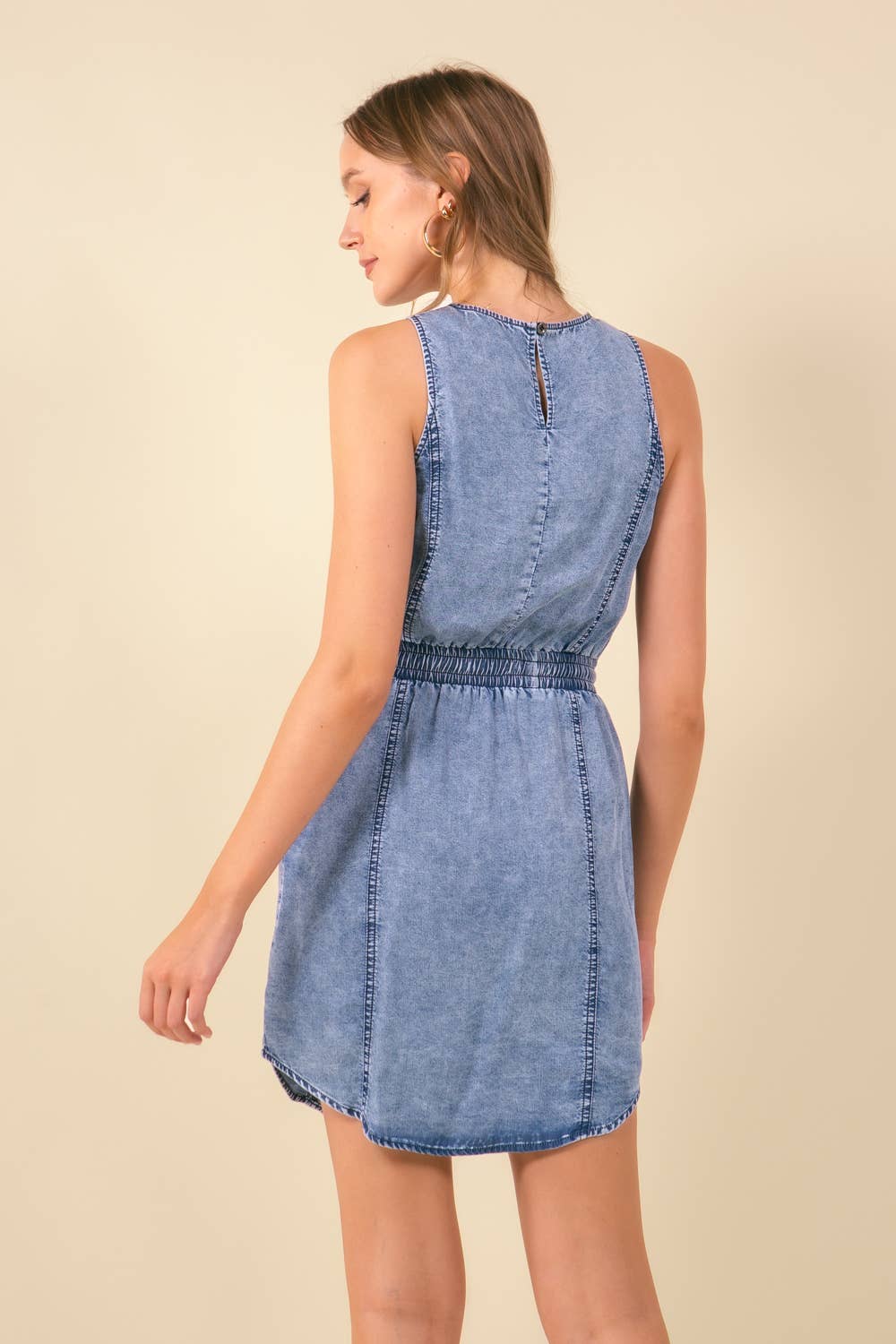SOFTIE DENIM DRESS