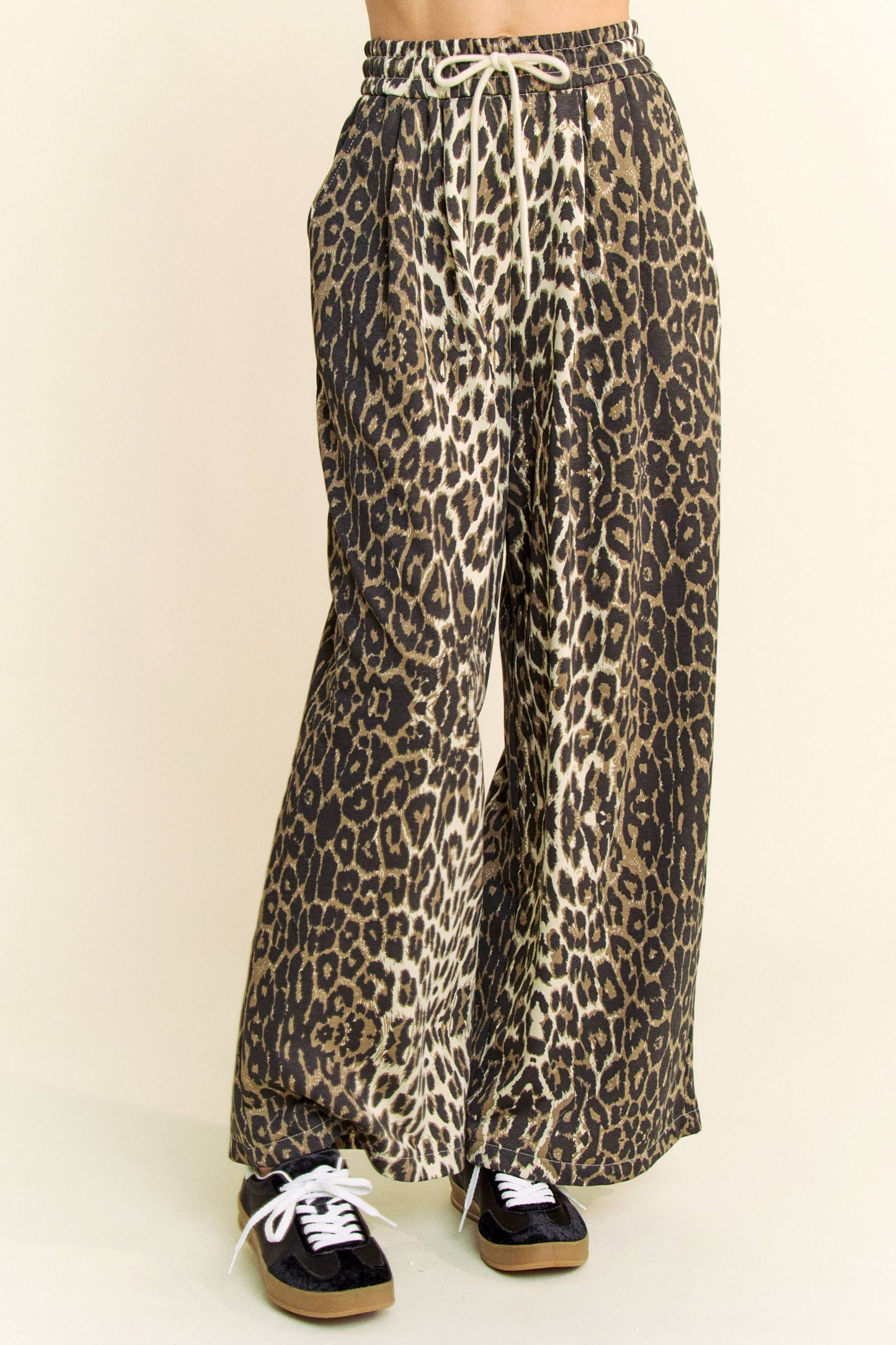 LEOPARD PRINT PANTS