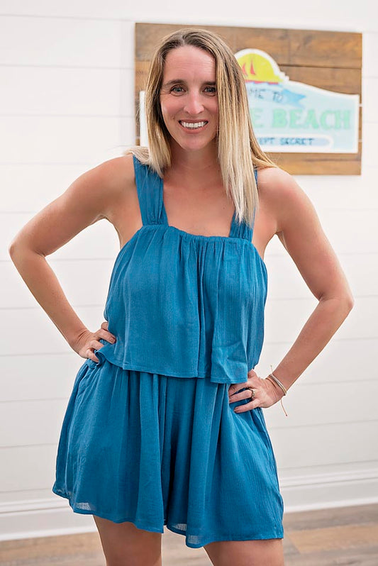 Lagoon Romper