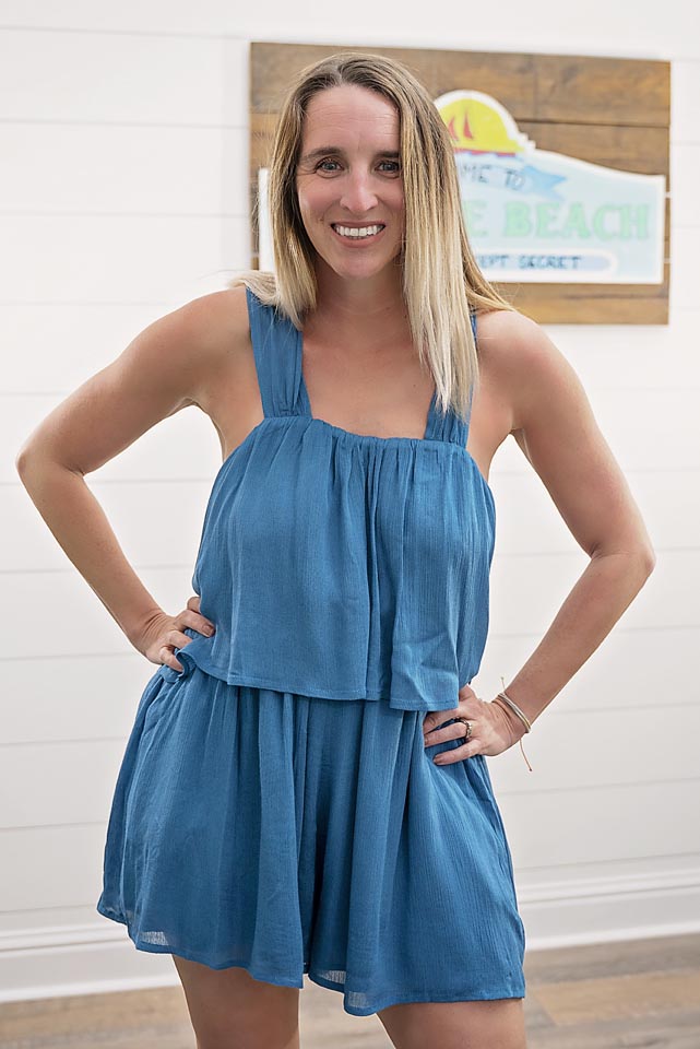 Lagoon Romper