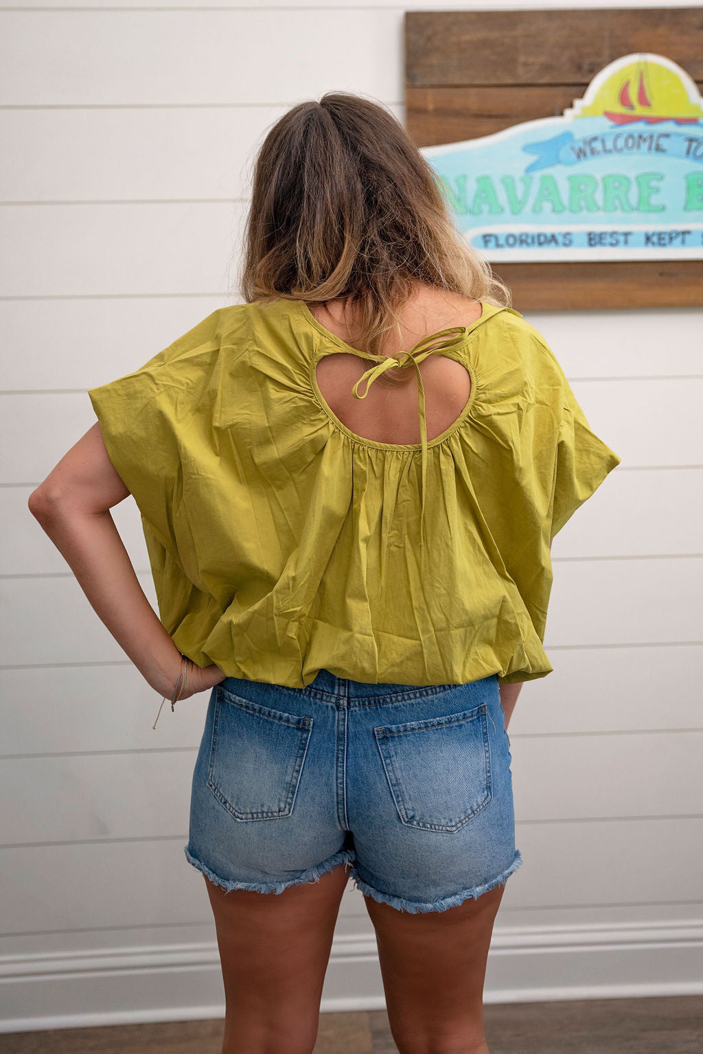 Breezy Day Top - Tea Leaf